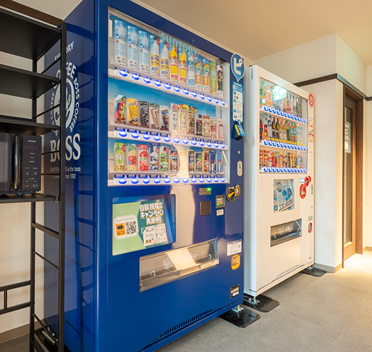 自動販売機 2F（アルコール販売はありません）